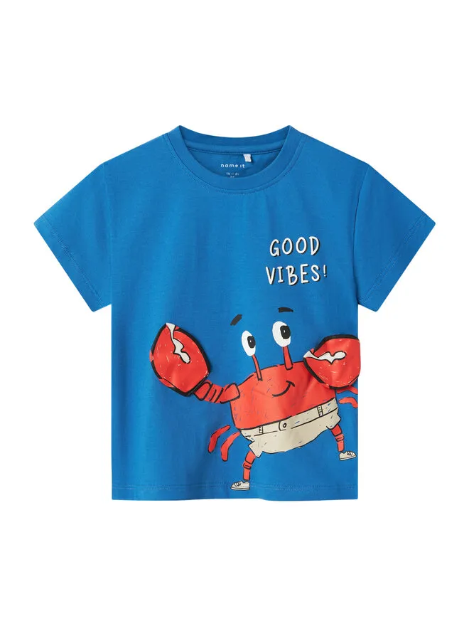 NAME IT T-Shirt · Μπλε