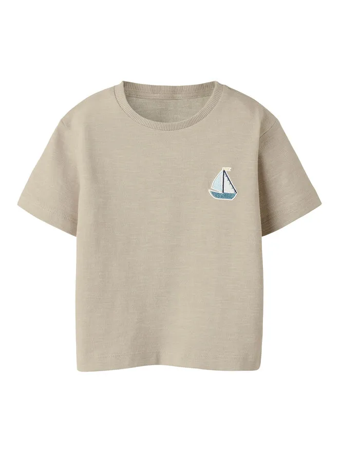 T-Shirt · Μπεζ