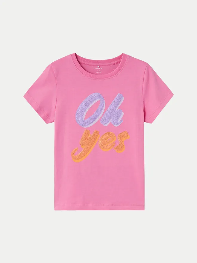 T-Shirt · Ροζ