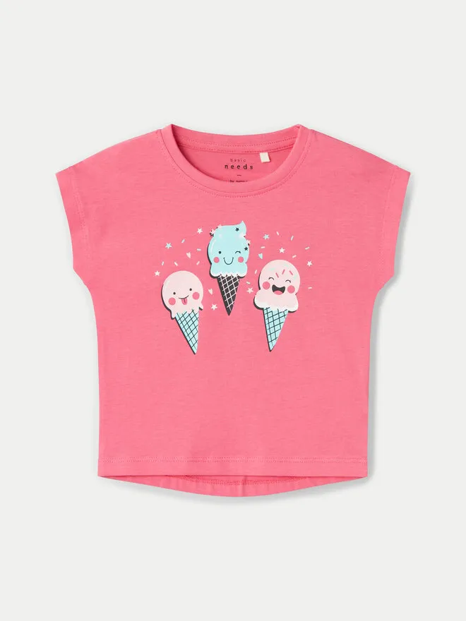 T-Shirt · Ροζ
