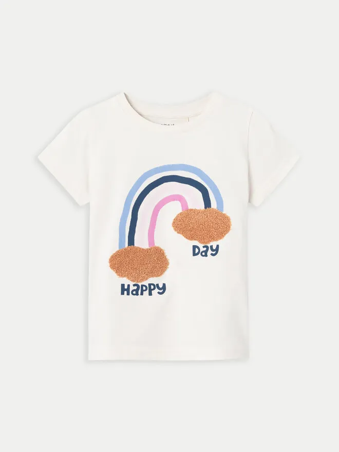 T-Shirt · Εκρού