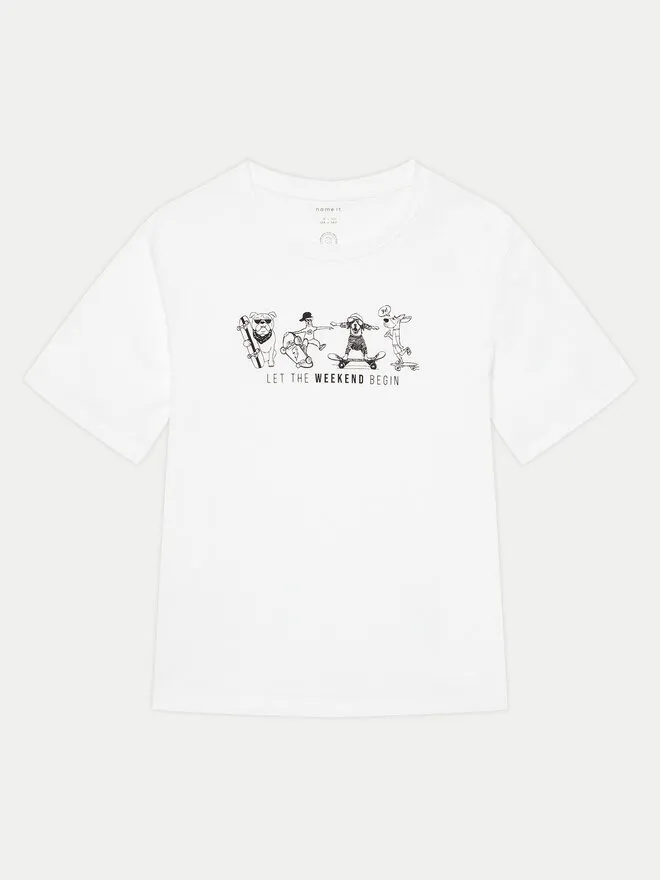 T-Shirt · Λευκό