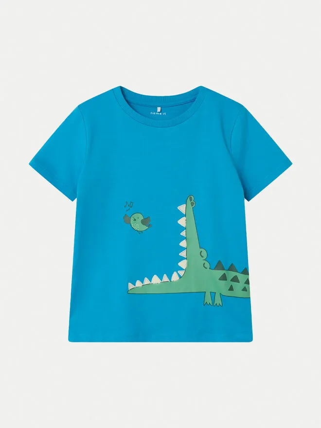T-Shirt · Μπλε