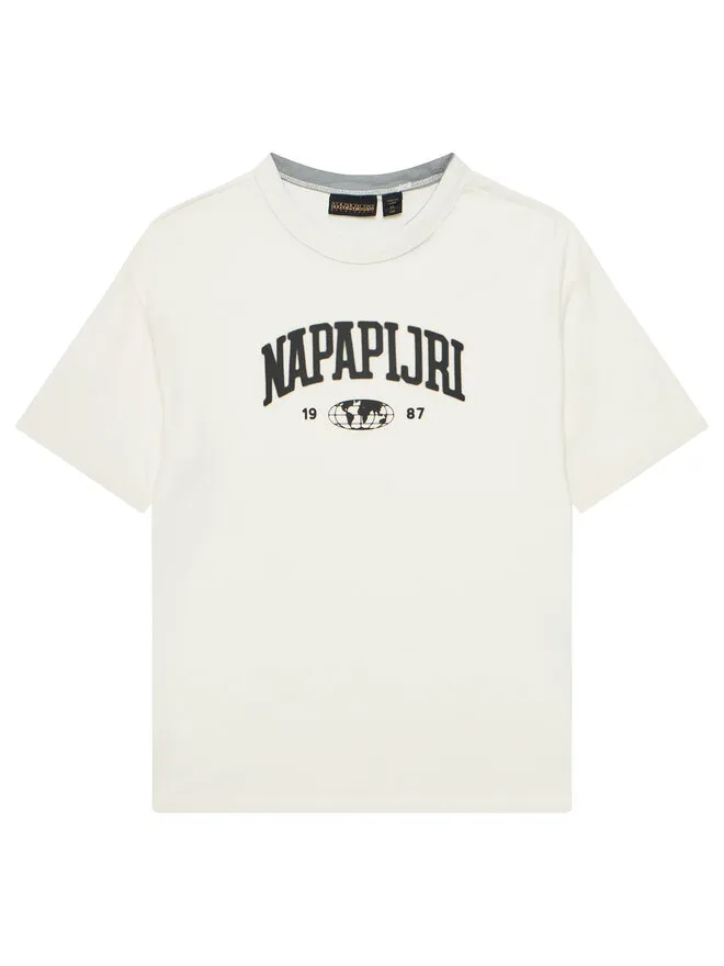 Napapijri T-Shirt · Εκρού
