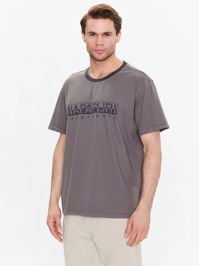 Napapijri T-Shirt · Γκρι