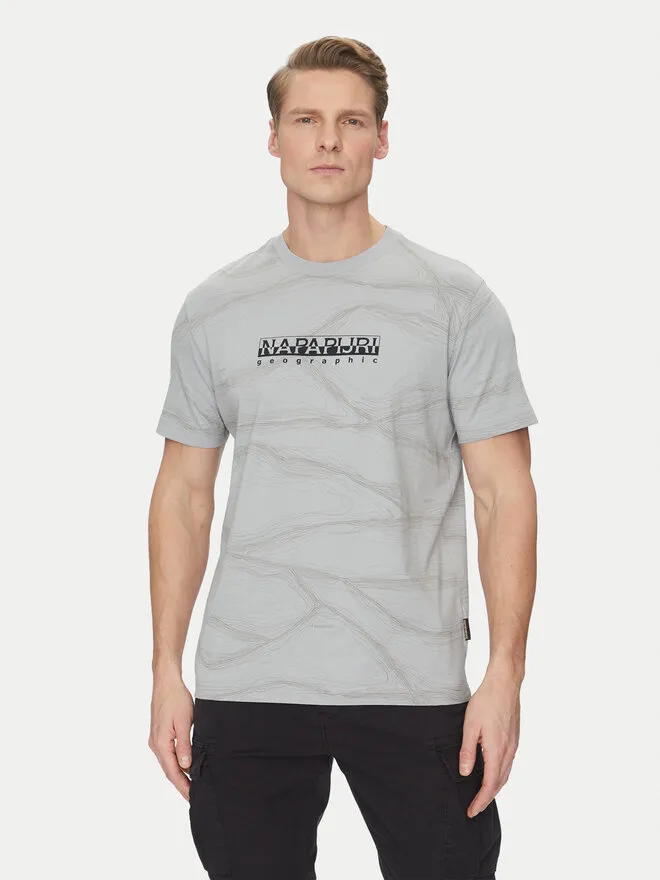 Napapijri T-Shirt · Γκρι