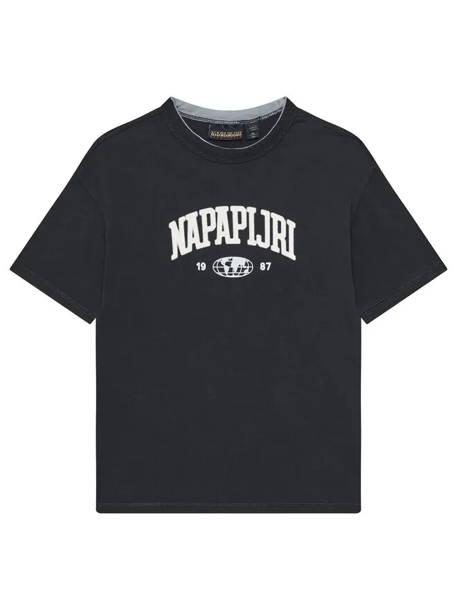 Napapijri T-Shirt · Μαύρο