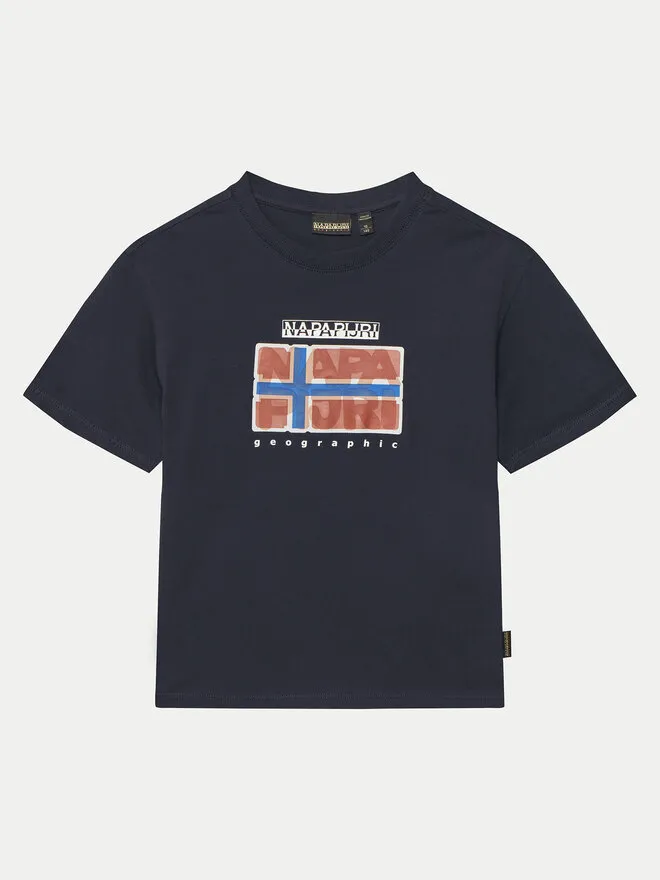 Napapijri T-Shirt · Σκούρο μπλε