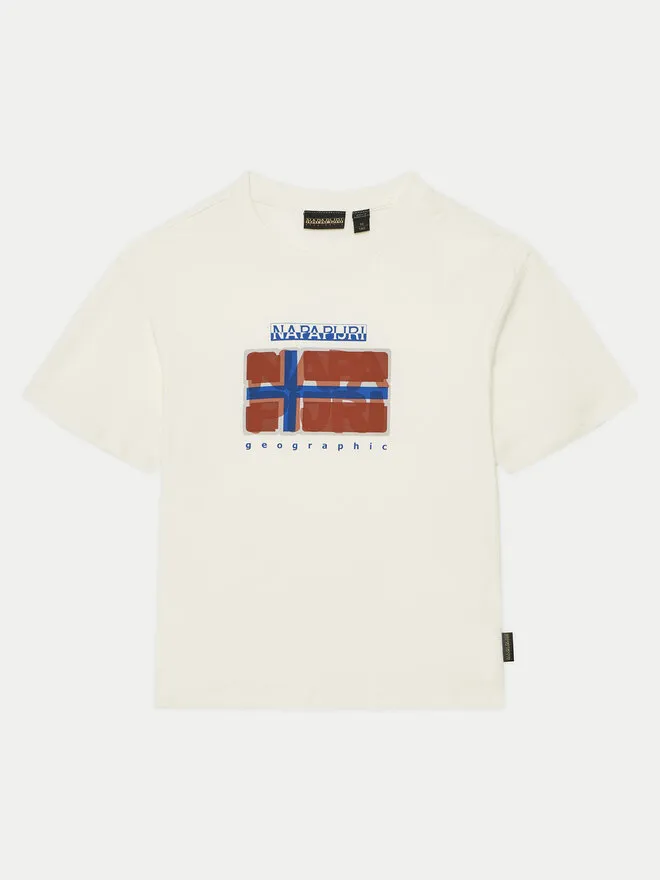 Napapijri T-Shirt · Εκρού