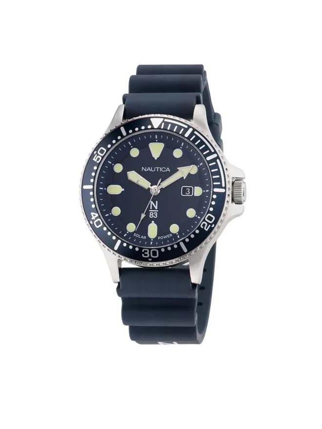 Nautica Ρολόι · Ασημί