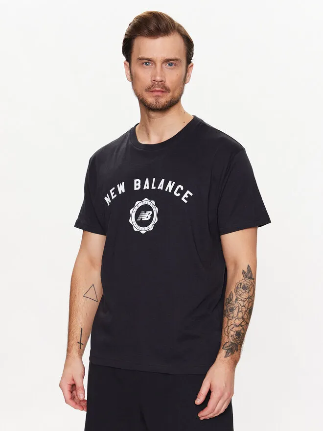 New Balance T-Shirt · Μαύρο