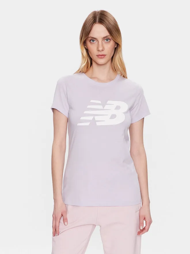 New Balance T-Shirt · Μωβ