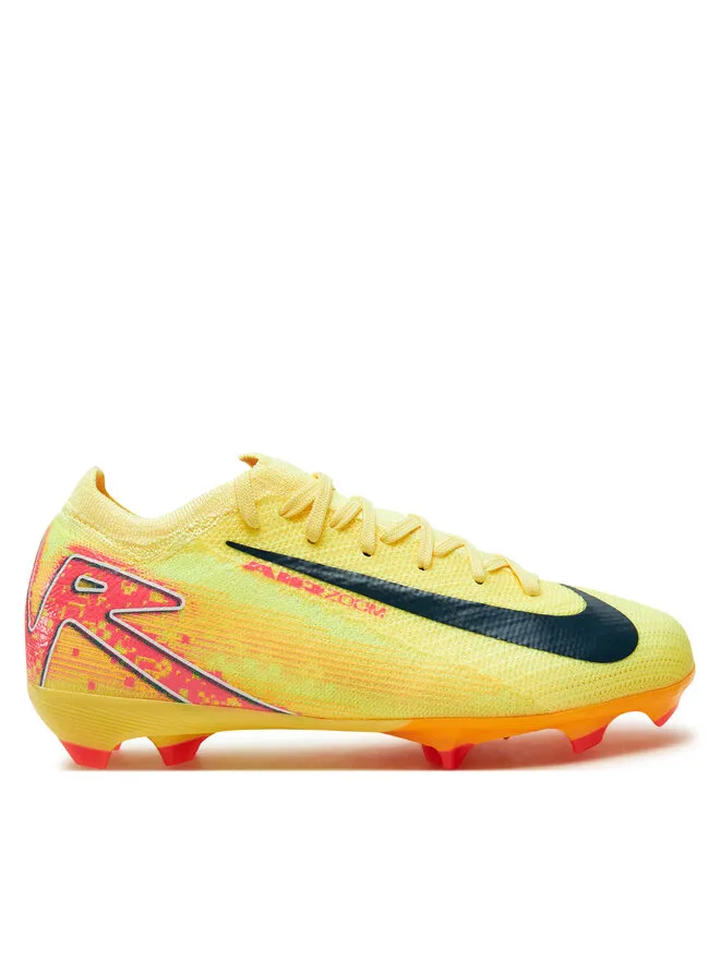 Nike Ποδοσφαιρικά Παπούτσια Jr Zm Vapor 16 Pro Km Fg HF5450 800 Κίτρινο