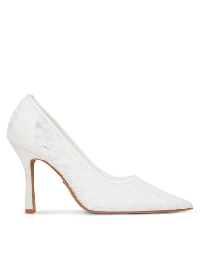 Nine West Γόβες · Λευκό · 10 cm