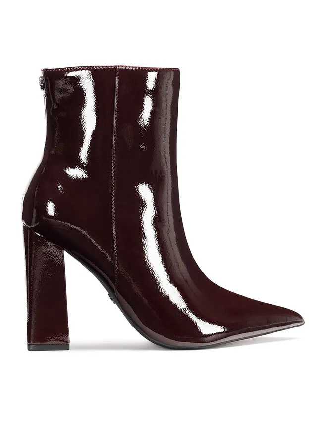 Nine West Μποτάκια · Μπορντό · 10 cm