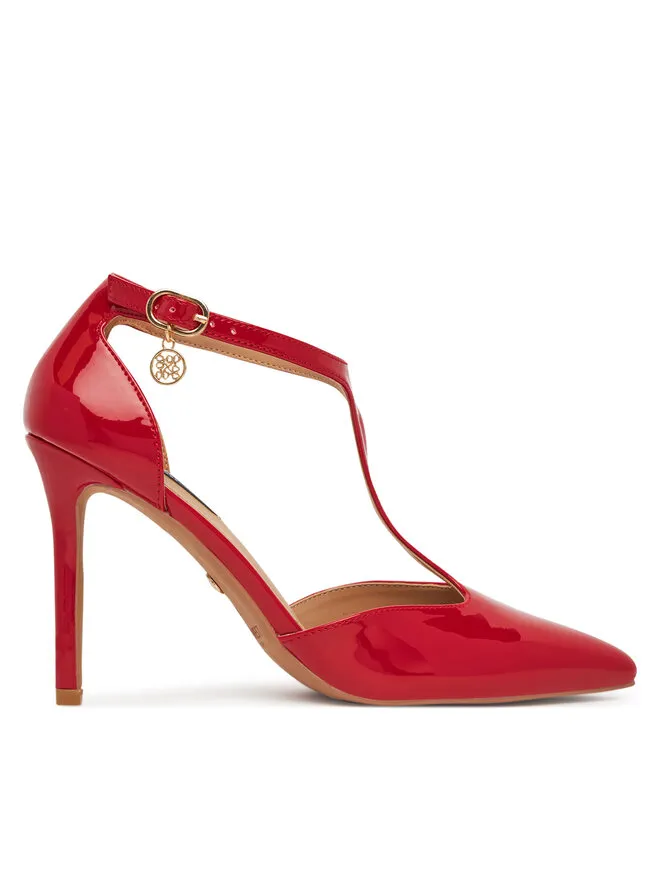 Nine West Γόβες · Κόκκινο · 10 cm
