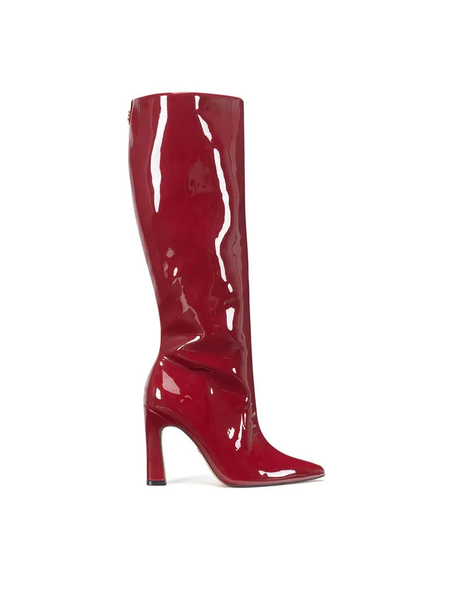 Nine West Μπότες · Κόκκινο · 10 cm