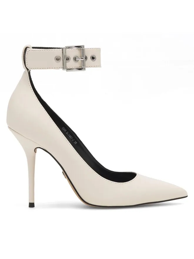 Nine West Γόβες · Λευκό · 10.5 cm