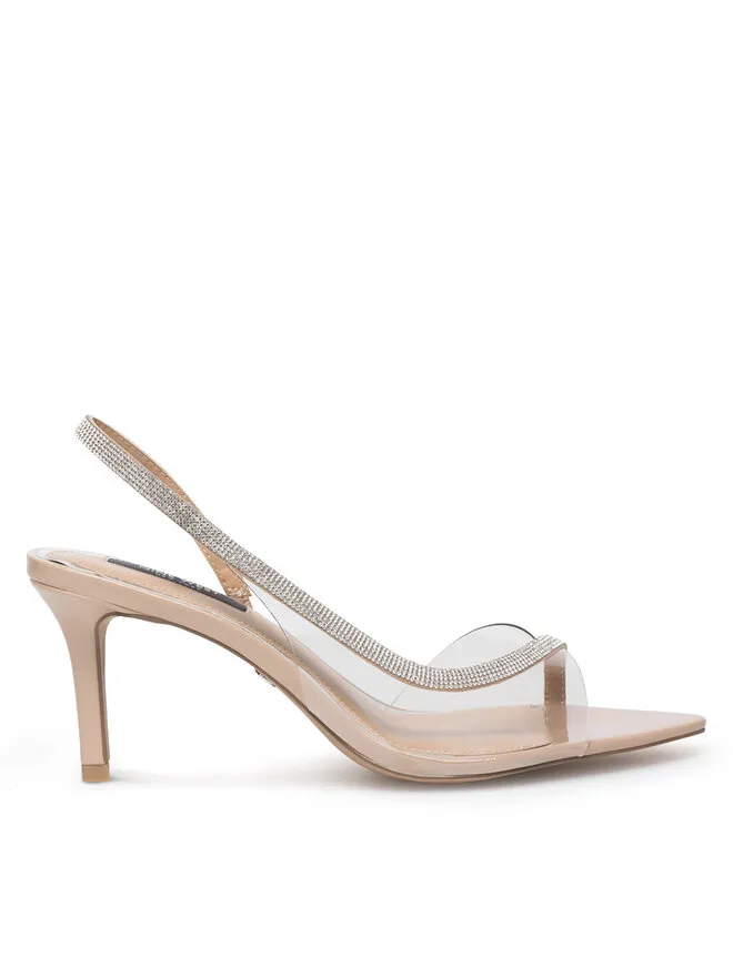 Nine West Σανδάλια · Μπεζ · 7.5 cm