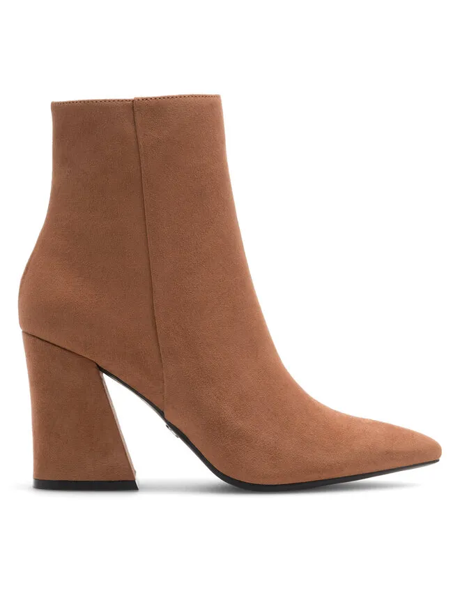 Nine West Μποτάκια · Καφέ · 8 cm