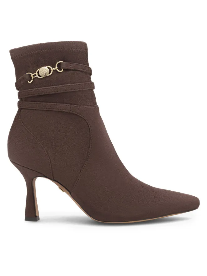 Nine West Μποτάκια · Καφέ · 8 cm