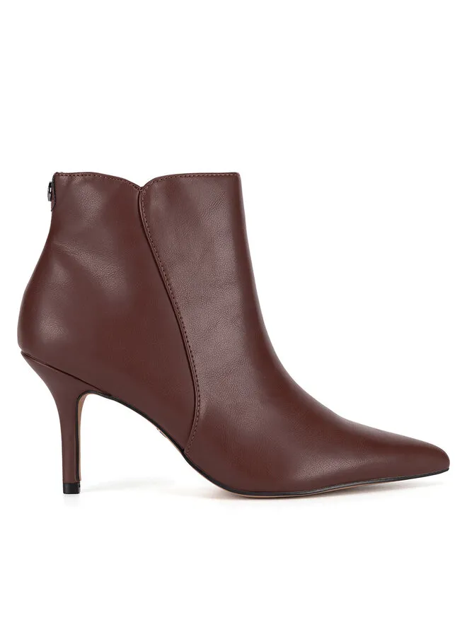 Nine West Μποτάκια · Καφέ · 8.3 cm