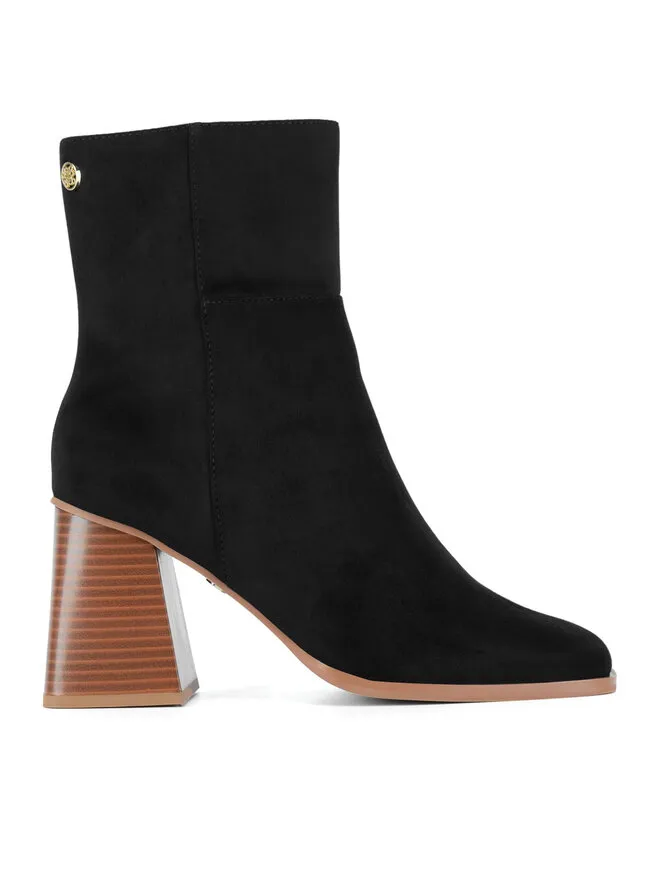 Nine West Μποτάκια · Μαύρο · 8.5 cm