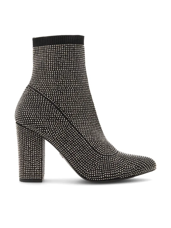 Nine West Μποτάκια · Μαύρο · 9 cm