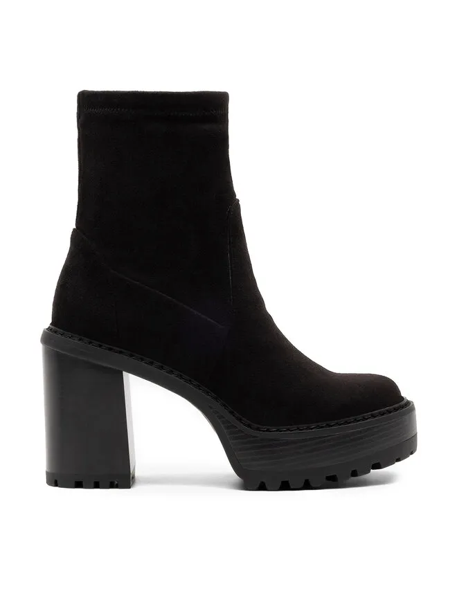 Nine West Μποτάκια · Μαύρο · 9.5 cm