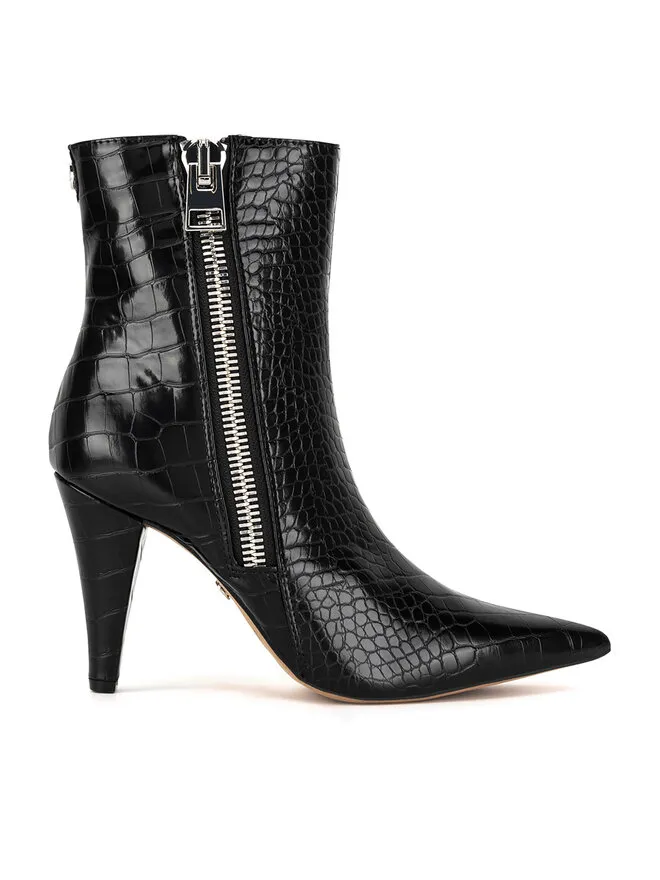 Nine West Μποτάκια · Μαύρο · 9.5 cm