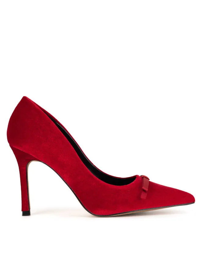Nine West Γόβες · Κόκκινο · 9.5 cm
