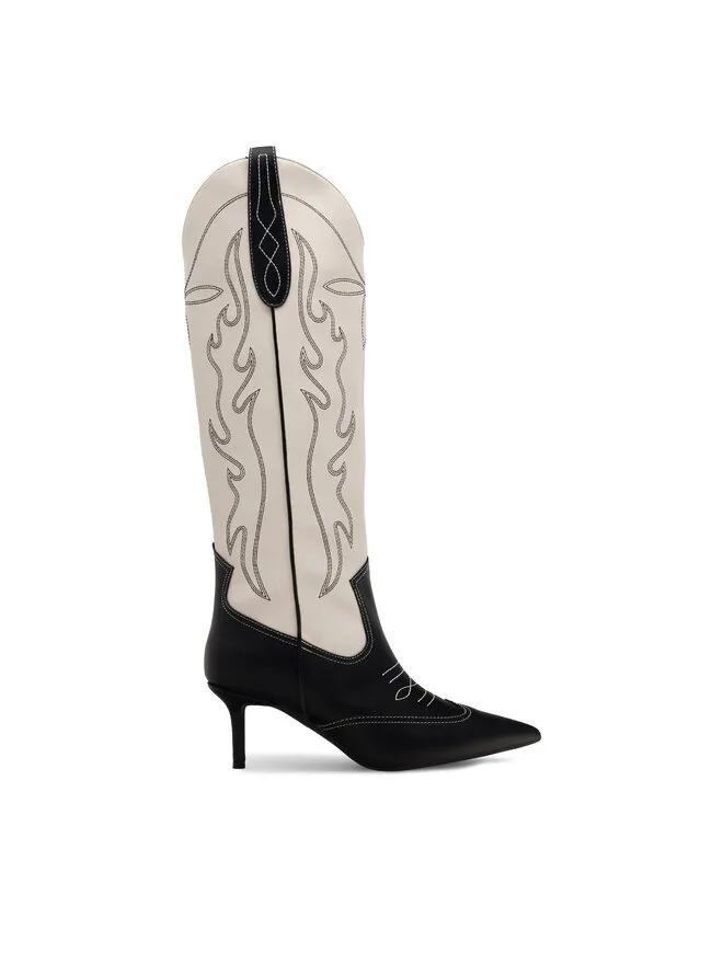 Nine West Καουμπόικες Μπότες & Μποτάκια · Μαύρο · 6 cm