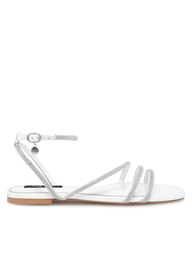 Nine West Σανδάλια · Λευκό