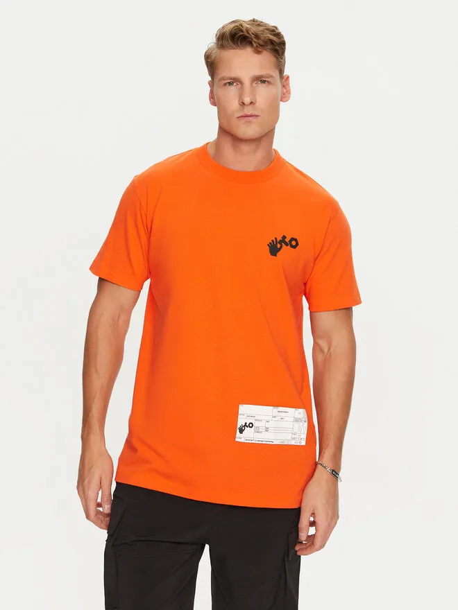 Off-White T-Shirt · Πορτοκαλί