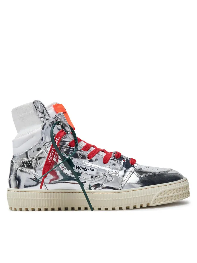 Off-White Αθλητικά · Ασημί