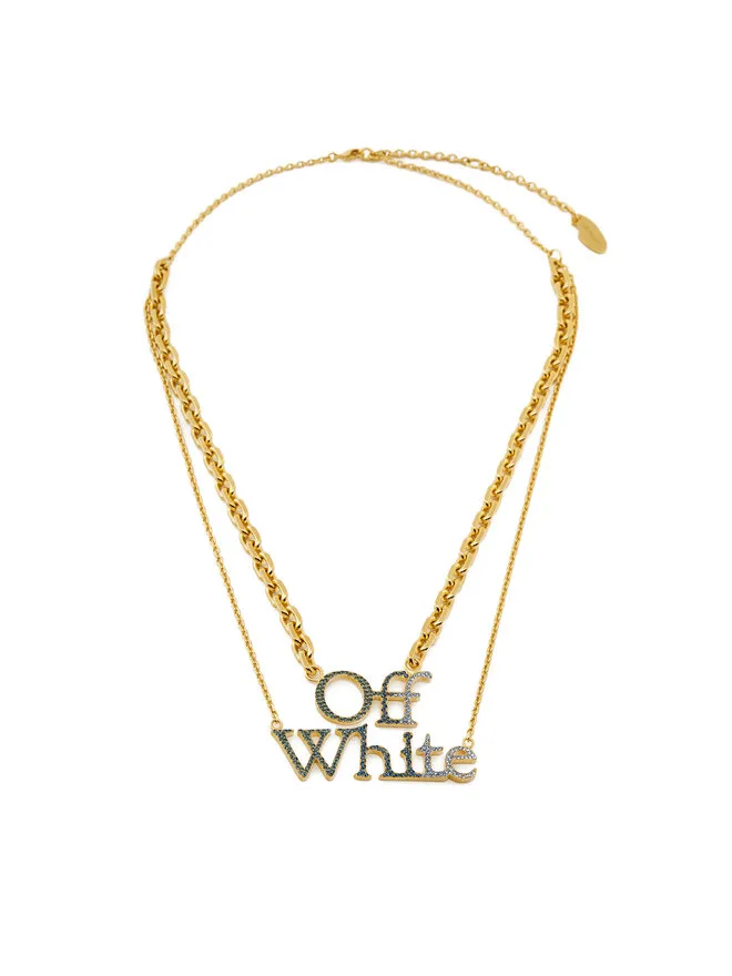 Off-White Κολιέ · Χρυσό · Μέταλλο