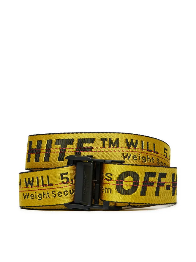 Off-White Ζώνη Ανδρική · Κίτρινο