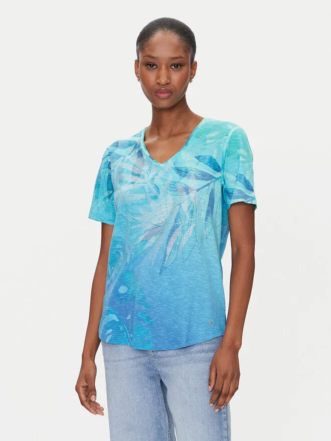 Olsen T-Shirt · Μπλε