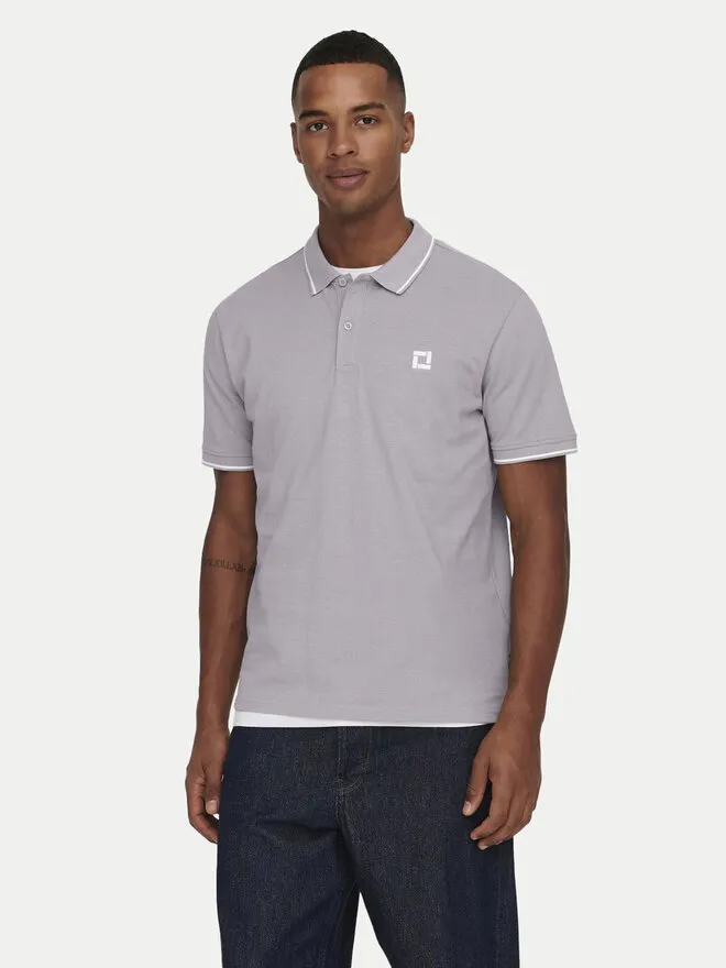 Only & Sons Polo · Μωβ