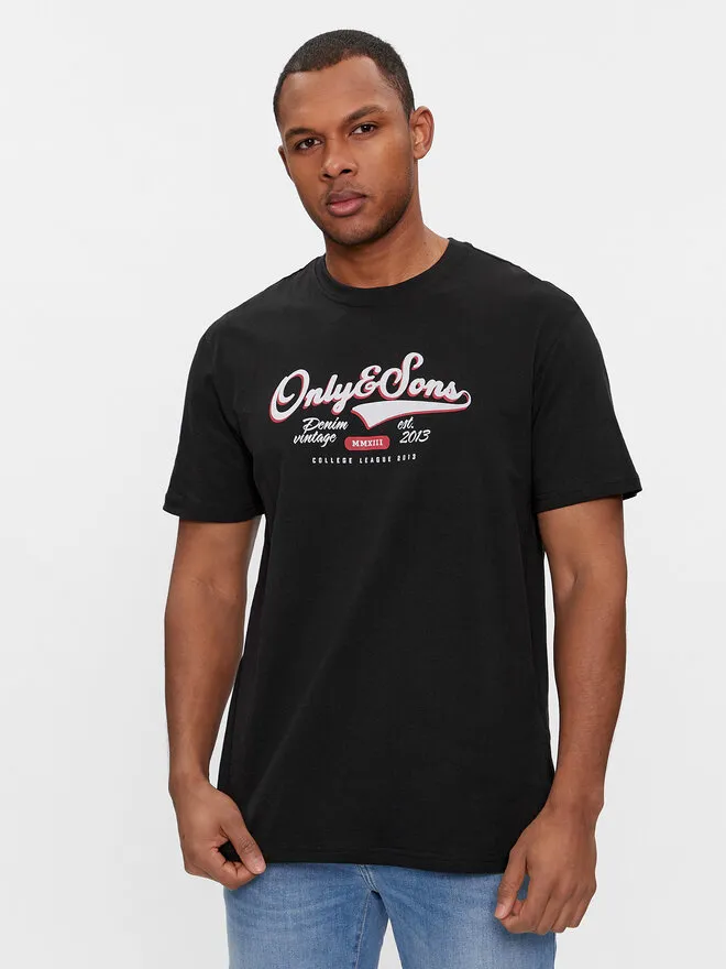 Only & Sons T-Shirt · Μαύρο