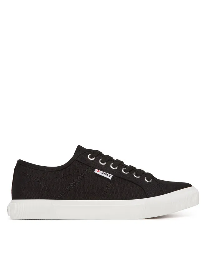ONLY Shoes Πάνινα παπούτσια · Μαύρο