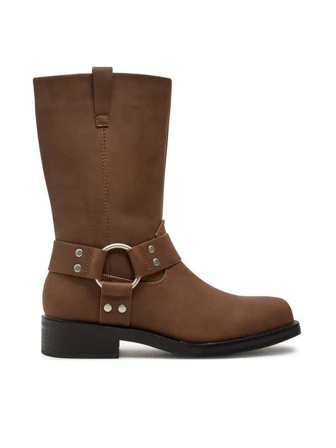 ONLY Shoes Μποτάκια · Καφέ