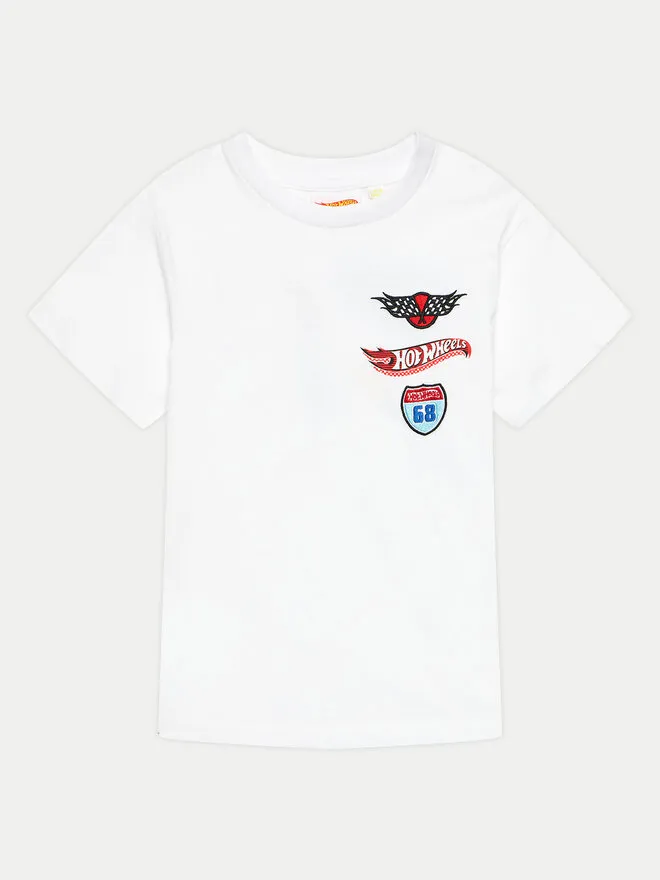 OVS T-Shirt · Hot Wheels · Λευκό