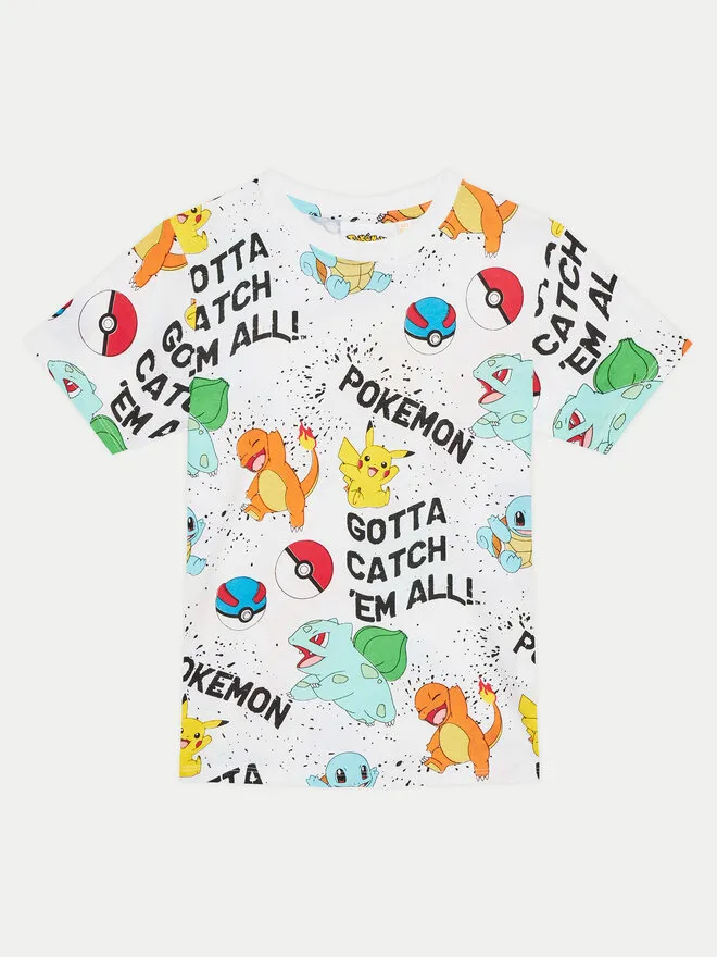 OVS T-Shirt · Pokemon · Λευκό