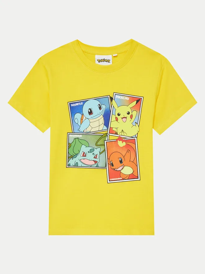 OVS T-Shirt · Pokemon · Κίτρινο