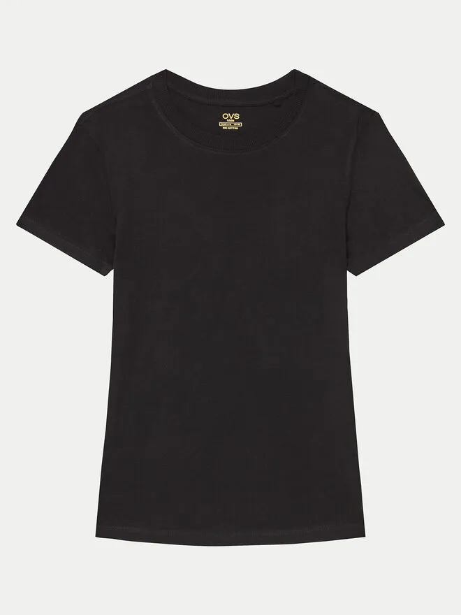 OVS T-Shirt · Μαύρο