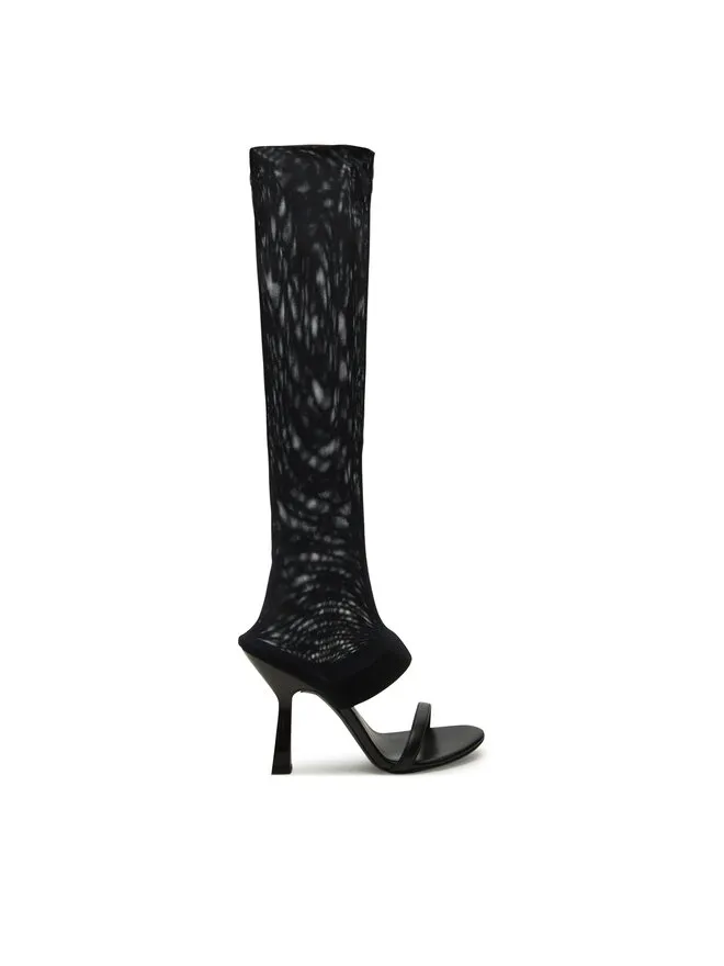Patrizia Pepe Μπότες πάνω από το γόνατο · Μαύρο · 8.5 cm