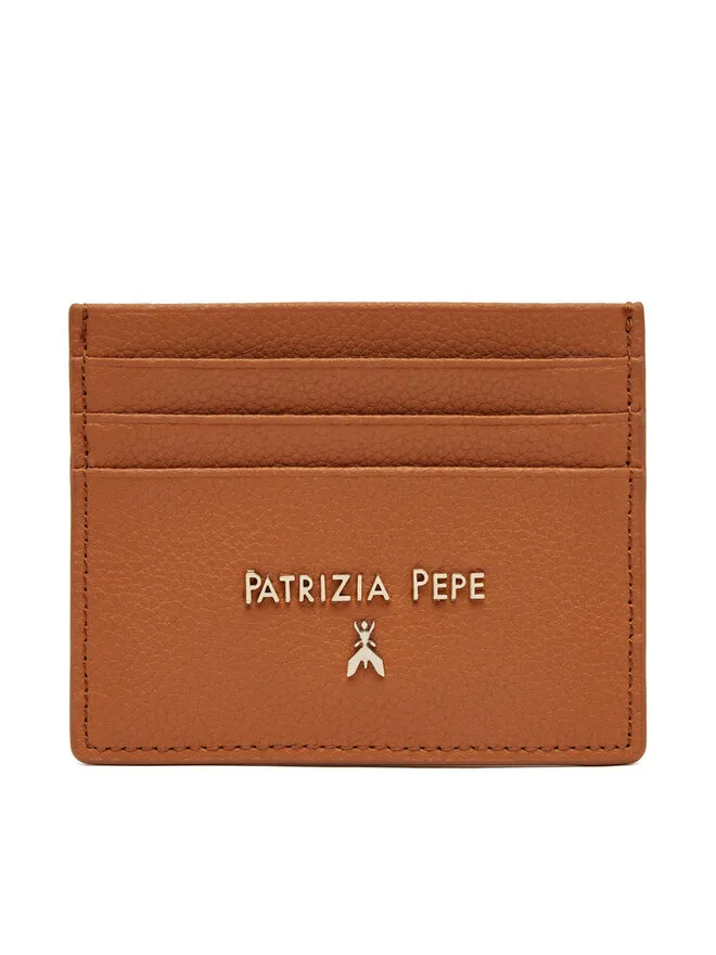 Patrizia Pepe Θήκη πιστωτικών καρτών · Καφέ