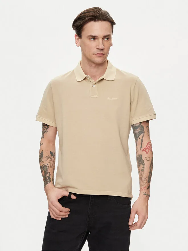 Pepe Jeans Polo · Μπεζ