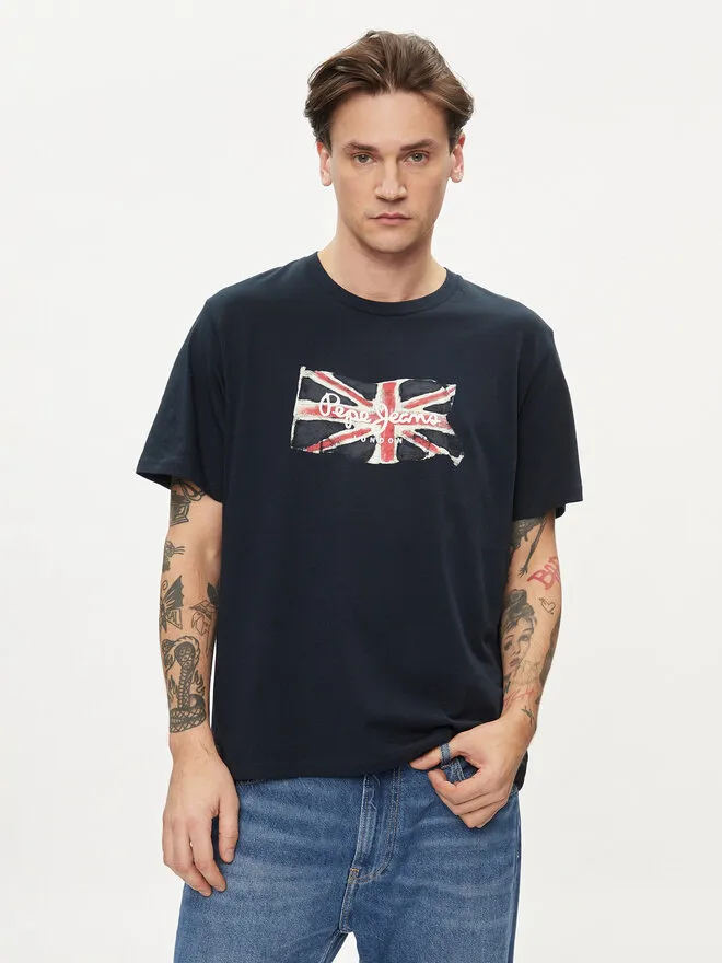 Pepe Jeans T-Shirt · Σκούρο μπλε